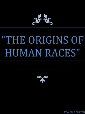 cover image of The Origins of Human Races